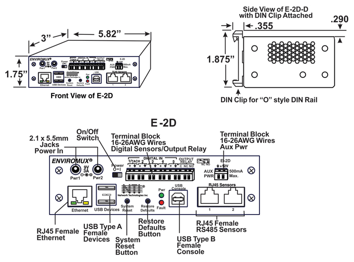CAD Drawing for E-2D