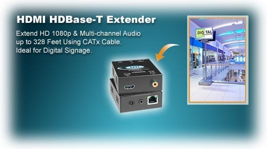HDMI HD Base-T extender