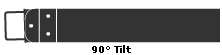 90 degree tilt adjustment