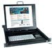 RACKMUX-D17 - Rackmount DVI USB + PS/2 KVM Drawer