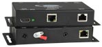 ST-C6HDE-HDBT - HDMI Extender with IR, RS232 and Ethernet via one CAT5e/6/7