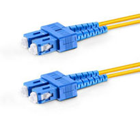SC-SC Duplex Multimode Fiber Patch Cables, 50-Micron