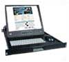 Rackmount KVM Drawer with Real Mouse and High Density USB Switch