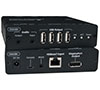 4K 60Hz DisplayPort USB KVM HDBaseT Extender via CATx Cable with RS232 & Stereo Audio