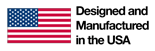 Designed and manufactured in the USA