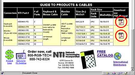 example of pdf icon in table