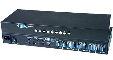 8-port VGA Video Switch with Audio Option
