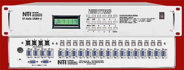 USB MATRIX KVM SWITCH