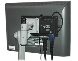 VESA Mounting Bracket - for mounting local or remote unit to back of flat panel monitor