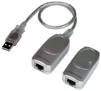 XTENDEX USB-C5-LC - Extends One Self-Powered or Bus-Powered USB Device up to 197 Feet.