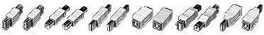 USB Gender Changers