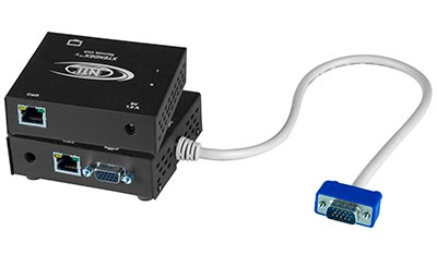 VGA Video/Audio Extender via CAT5