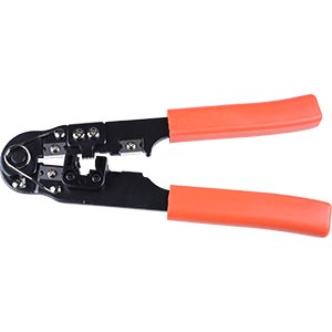 Crimp Tool for CAT5e Super Flat RJ45 modular plugs