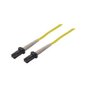Duplex 9-micron singlemode MTRJ to MTRJ fiber cable, 5 meters