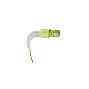 Right angle simplex 9-micron singlemode SC to SC cable, 10 meters