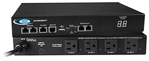 Secure Remote Power Control Unit with Environmental Monitoring