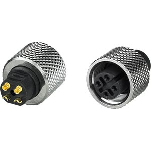 M12 4-Pin Circular Connector, Female, Cable Side