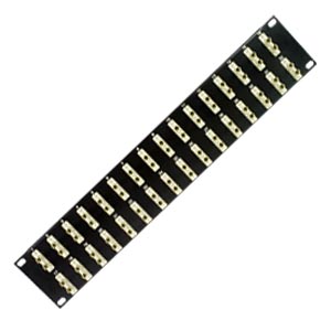 Duplex ST Fiber Optic Patch Panel 2RU 32 Port
