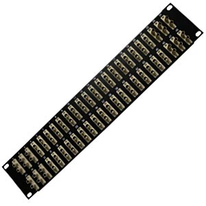 Duplex ST Fiber Optic Patch Panel 2RU 48 Port