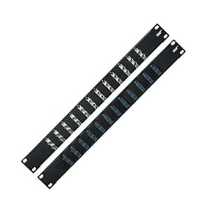 Duplex ST to SC Fiber Optic Patch Panel 2RU 48 Port