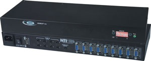 8 port VGA switch, stereo audio and RS232 control