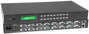 Video Matrix Switch, 8 input and 8 output