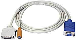 Connect SUN Devices to NTI High Density KVM Switch.
