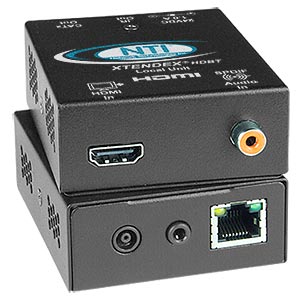HDMI HDBase-T Extender with IR via One CAT5/6, Transmitter and Receiver up to 328 feet