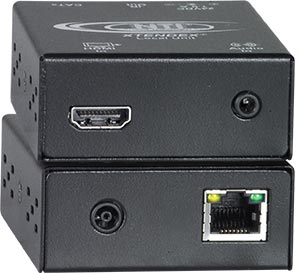 HDMI Transmitter with Stereo Audio and IR remote control