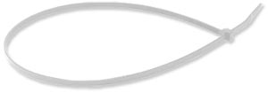 6.3 in. natural cable ties, 100/pk