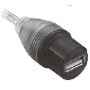 Waterproof Type A Female USB 1 meter cable, One End Unterminated