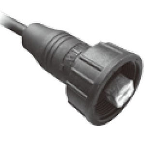Waterproof Type B Male USB 1 meter cable, One End Unterminated