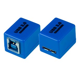 USB 3.0 Type B Female to USB 3.0 Type Micro B Female Gender Changer