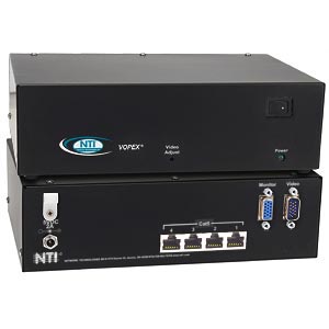 VGA Splitter/Extender via CAT5, 4 port