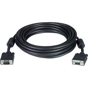 Plenum VGA Monitor Cable, male to female, 75 feet