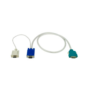 VGA High Density cable to Computer &amp; RS232 from Extender Module, 6 feet