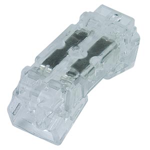 709SC 4-Wire Quick Snap IDC Connector for solid copper 21-26 AWG, transparent grease-filled