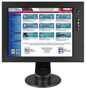 The CRYSTALMON CM-DT17 with custom KVM and VGA options.
