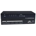 4-Port 4K 18Gbps HDMI Switch with IR & RS232 Control