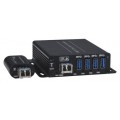 USB 3.0 Extender via Fiber Optic Cable, 4-Port
