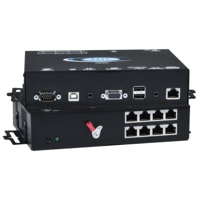 NTI Introduces the VGA USB KVM Splitter/Extender with Stereo Audio