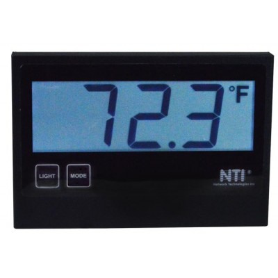 NTI Introduces a Temperature/Humidity Sensor with Large LCD Display