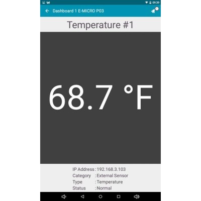NTI Introduces an Android App for Its ENVIROMUX-MICRO Low-Cost Environment Monitoring Systems