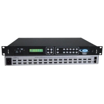 NTI Introduces a 1RU 16x16 4K 18Gbps HDMI Video Matrix Switch