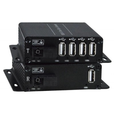 NTI Now Offering a 4-Port USB 2.0 Extender via Fiber Optic Cable
