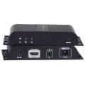 Low-Cost HDMI Extender via One SC Singlemode Fiber Optic Cable
