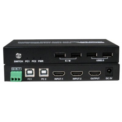 NTI Introduces Low-Cost 4K 18Gbps HDMI USB KVM Switch