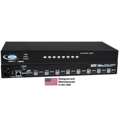 NTI Now Offering a 4K 18Gbps HDMI USB KVM Switch