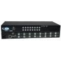 4K 18Gbps HDMI USB KVM Switch:16 port