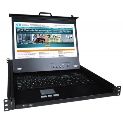 NTI Now Offering a Rackmount 4K KVM Drawer with 4K 18Gbps HDMI USB KVM Switch